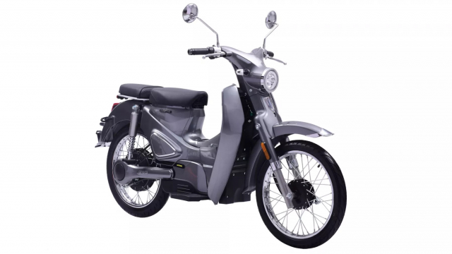Super Cub lo dien phien ban 2 cang khong can xang van chay duoc - 4