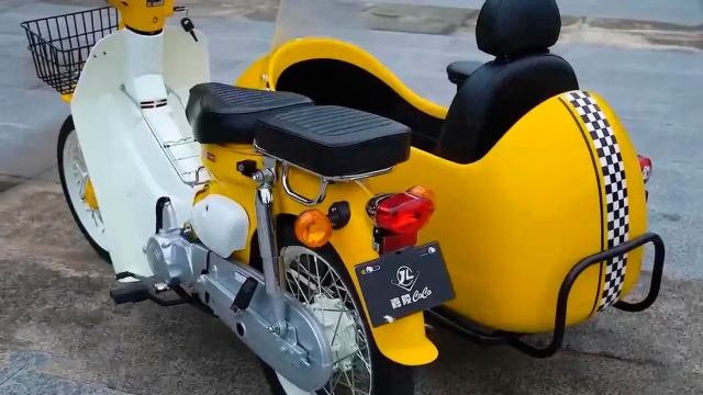 Super Cub xuat hien voi cau hinh BA BANH Gia ban hon 50 trieu dong - 11