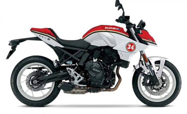 Suzuki Italia trinh lang phien ban gioi han GSX8S Kevin Schwantz