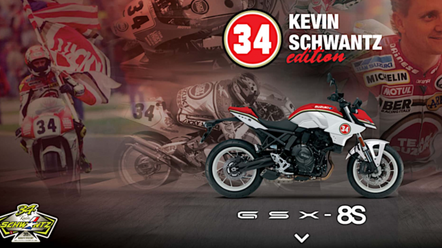 Suzuki Italia trinh lang phien ban gioi han GSX8S Kevin Schwantz - 6