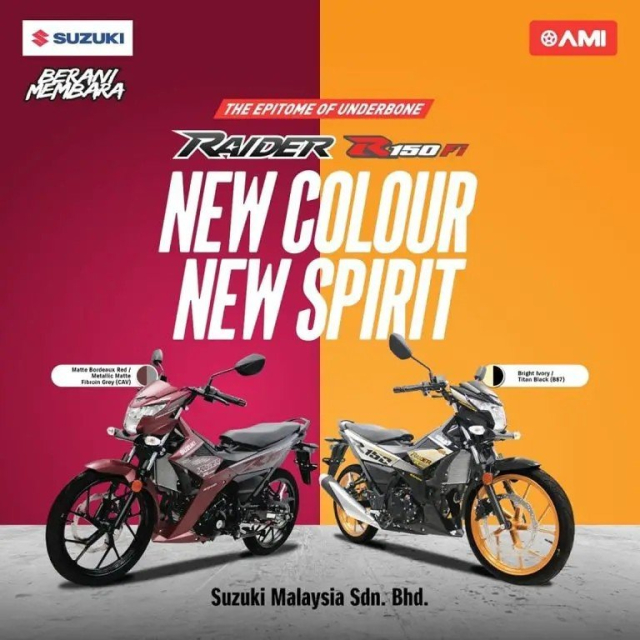 Suzuki Raider 2023 tai Malaysia lo dien voi gia ban 46 trieu dong - 8