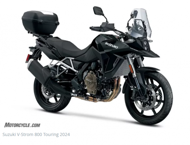 Suzuki VStrom 800 2024 chinh thuc lo dien sau bao ngay ap u - 6