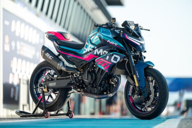 Tham khao CFMoto 800NK GP mau roadster so huu trang bi hang dau - 3