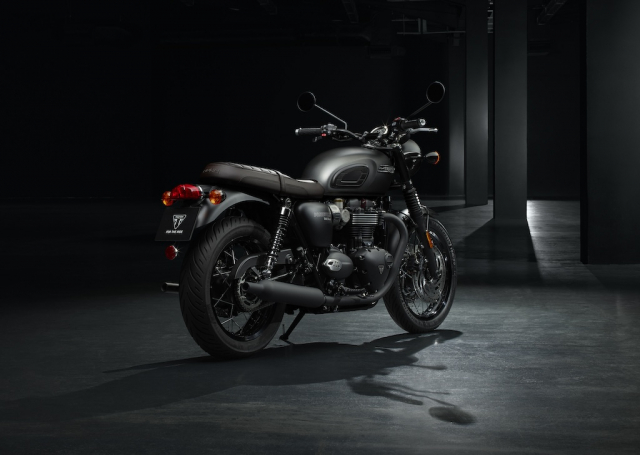 Triumph Bonneville Stealth Editions 2024 chinh thuc ra mat - 8
