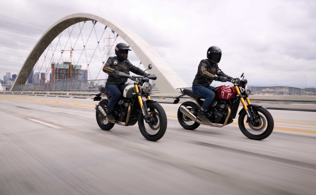 Triumph Viet Nam chinh thuc cong bo gia ban SPEED 400 va SCRAMBLER 400 X