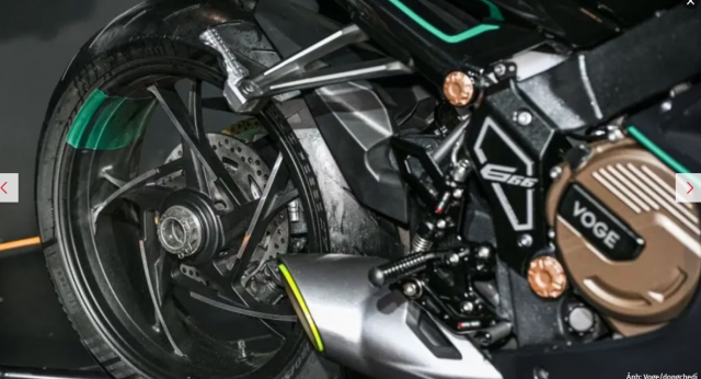 Voge RR666S trang bi dong co 4 xilanh voi gap don Proarm bat ngo xuat hien - 6
