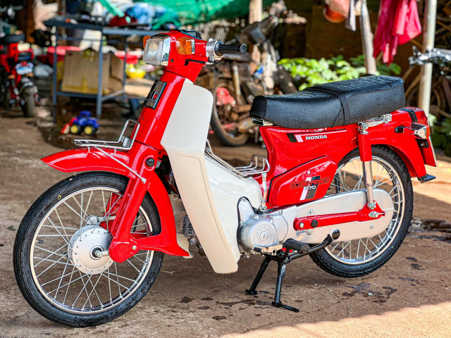 Xe Cub dong nat lot xac thanh Honda DD do tuyet dep chi voi 15 trieu - 4