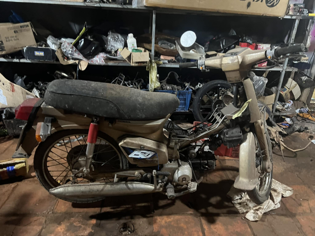 Xe Cub dong nat lot xac thanh Honda DD do tuyet dep chi voi 15 trieu - 7