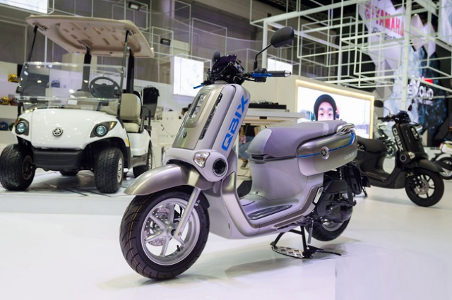 Xe tay ga la Yamaha QBIX nhap Thai di chan van het gia gan 200 trieu dong - 4