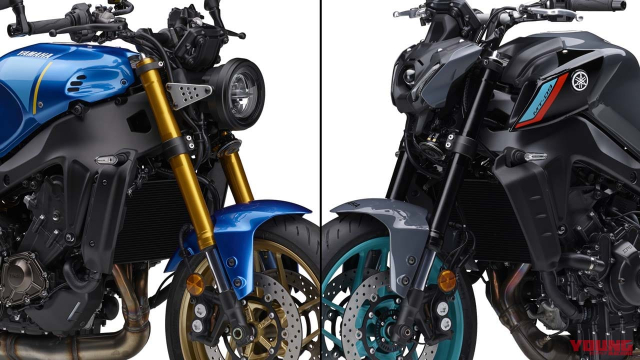 Yamaha ra mat mau xe XSR900 va MT09 MT09 SP nam 2023 sua doi gia va do hoa tem