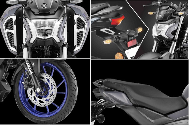Yamaha trinh lang dong Fz moi pha cach trong thiet ke - 3