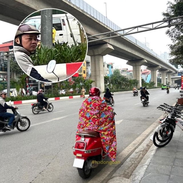 Cach chong ret dac biet cua nguoi dan mien bac khi tham gia giao thong - 3