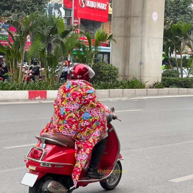 Cach chong ret dac biet cua nguoi dan mien bac khi tham gia giao thong - 4