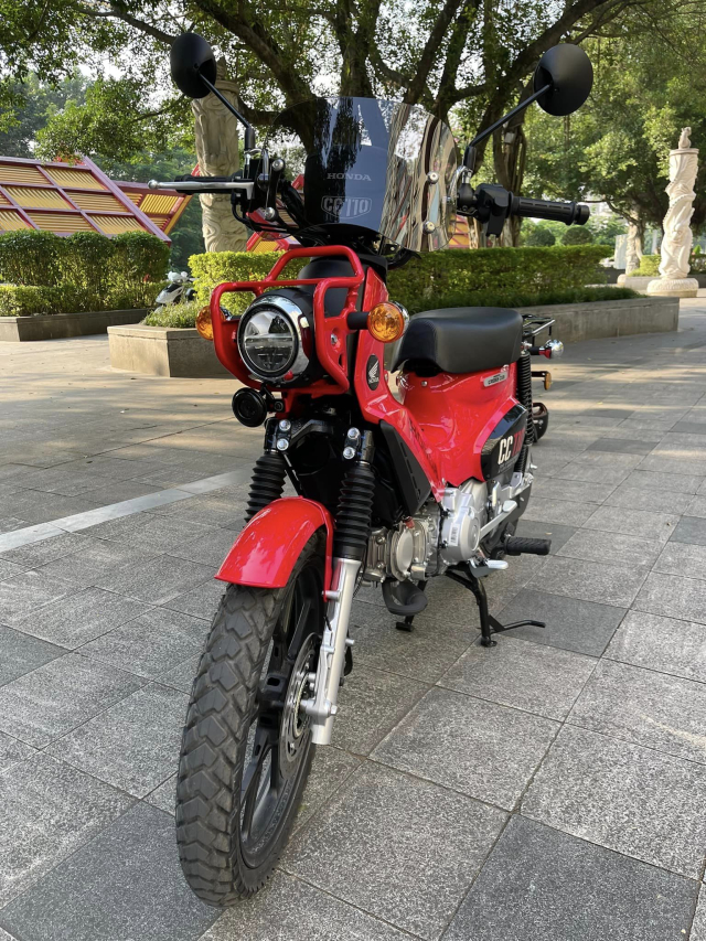 Chi tiet Cross Cub 110 tai thi truong Viet co gia ban hon gap doi Yamaha PG1 - 3