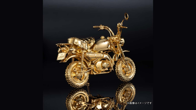 Chiec Honda Monkey bang vang ty le 112 nay co gia cao hon mot chiec Monkey thuc te - 6