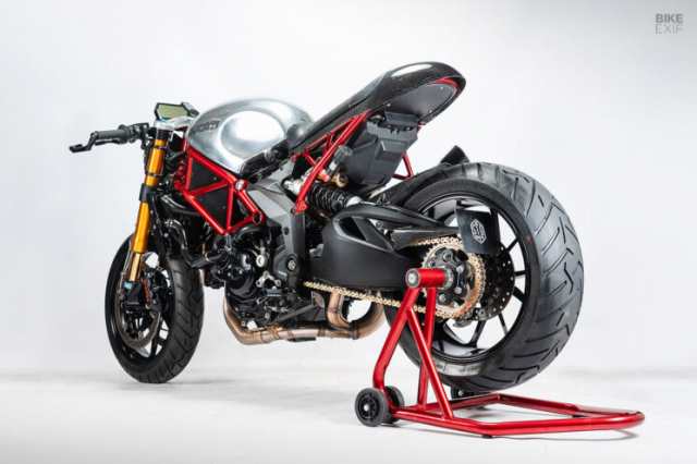 Dieu khong tuong khi do mot chiec ADV nhu Ducati Multistrada 1200 S theo phong cach Cafe Racer - 5
