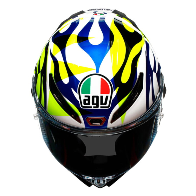 Gioi thieu AGV Pista GP RR tai tao mau sac duoc Rossi su dung trong cuoc dua GT 2023 - 3