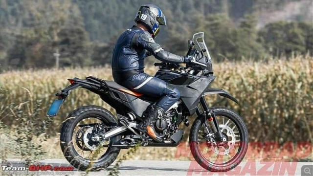 KTM 390 Adventure 2025 bat ngo lo dien voi dan chan 2119 inch dam chat Rally hon - 5