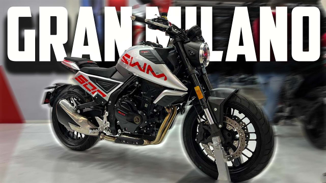 Thuong hieu SWM cua Y ra mat Gran Milano 500 moi voi gia ban bang SH350i - 5