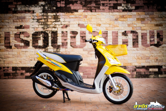 Yamaha Mio do cap tay Takegawa hang Nhat Ban nho nhung co vo - 29