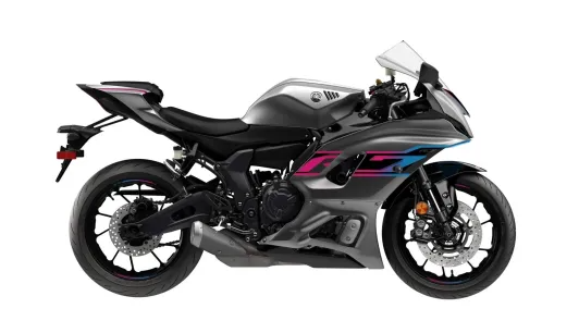 Yamaha R7 2024 lo dien ngoai hinh moi voi mau xam mo day loi cuon - 5