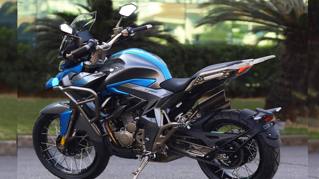 Zontes 500T mau xe phieu luu xylanh don 500cc vua duoc ra mat - 3