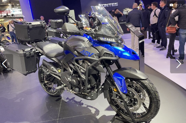 Zontes 500T mau xe phieu luu xylanh don 500cc vua duoc ra mat - 5