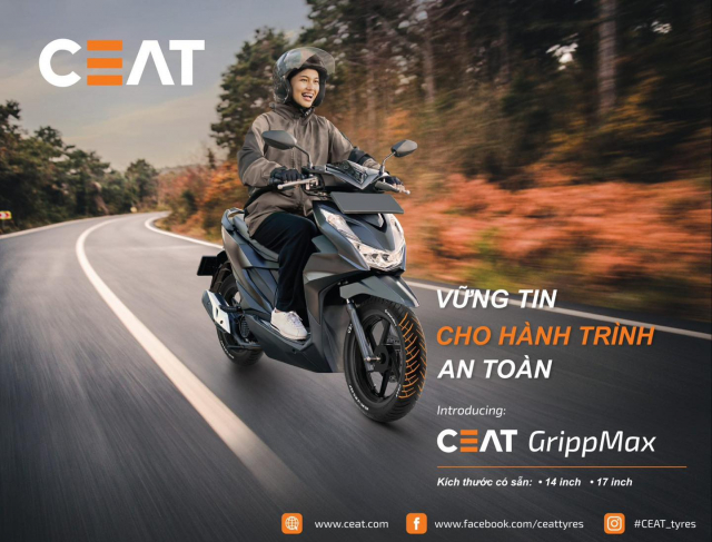 CEAT chao san thi truong Viet Nam voi dong vo Gripp Max thiet ke thong minh - 19