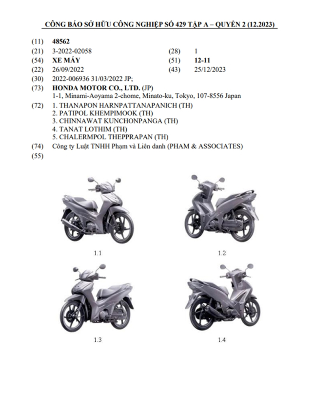 Honda Future 2024 lo dien thiet ke hoan toan moi chuan bi ra mat tai Viet Nam - 3