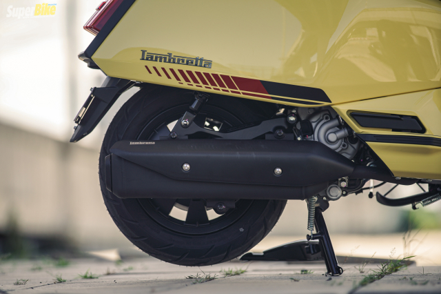 Lambretta X200 lam le gat gio Vespa Sprint bang dan chan xin hon toan dien - 32