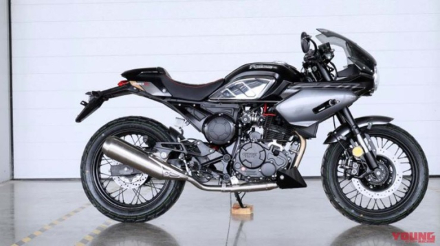 Mau cafe racer cuc hiem voi gia ban ngang SH 350i - 3
