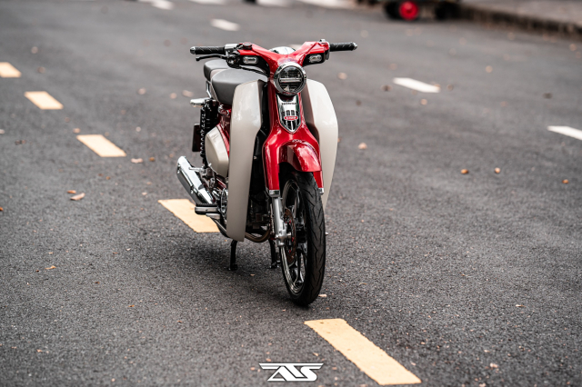 Sieu Cub 125 chung to dang cap bang bien so tu quy cuc dep - 3