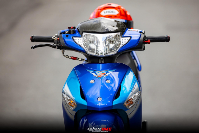 Wave 125i don full do xin khoe dang cuc chay giua Sai Gon - 4