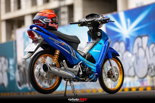 Wave 125i don full do xin khoe dang cuc chay giua Sai Gon - 27
