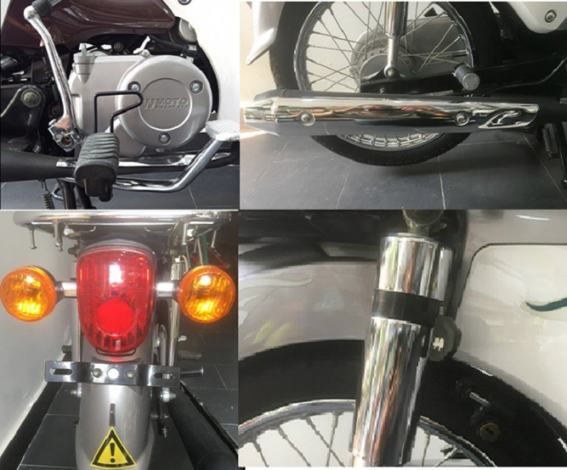 Wmoto RTR50 mau xe so co nhieu diem giong Honda Cub gia chi 14 trieu Dong - 3