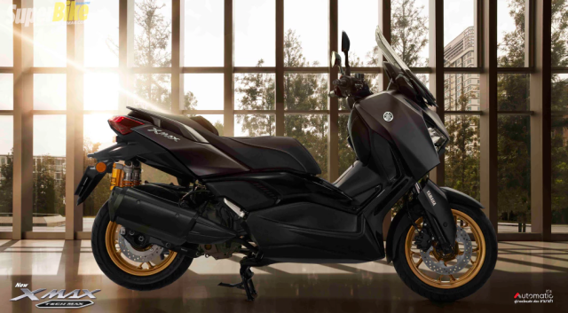 Yamaha XMAX 300 2024 Tech MAX ra mat duoc trang bi san phuoc Ohlins - 5