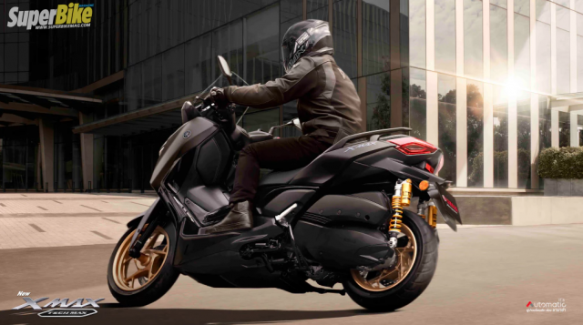 Yamaha XMAX 300 2024 Tech MAX ra mat duoc trang bi san phuoc Ohlins - 4