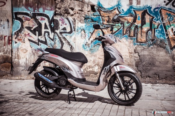 Can canh Daytona Trevis 125 den tu Y so huu dan chan hai dia dang mo uoc - 3