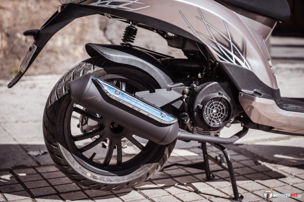 Can canh Daytona Trevis 125 den tu Y so huu dan chan hai dia dang mo uoc - 12