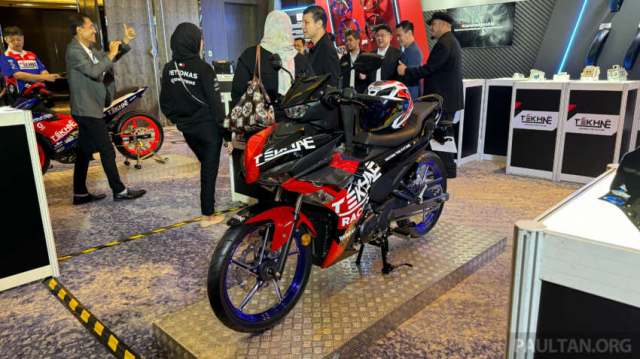 Yamaha ra mat doi dua Exciter 150 moi va gioi thieu thuong hieu do choi Tekhne Racing - 5