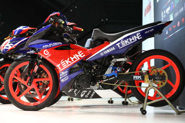 Yamaha ra mat doi dua Exciter 150 moi va gioi thieu thuong hieu do choi Tekhne Racing - 11