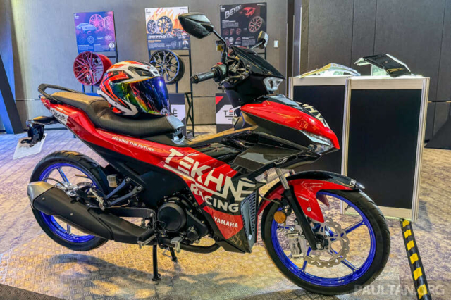 Yamaha ra mat doi dua Exciter 150 moi va gioi thieu thuong hieu do choi Tekhne Racing - 32