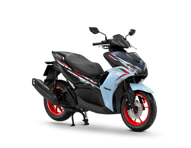 Aerox 2024 lo dien do hoa moi duoc Yamaha trau chuot den tung goc canh - 5