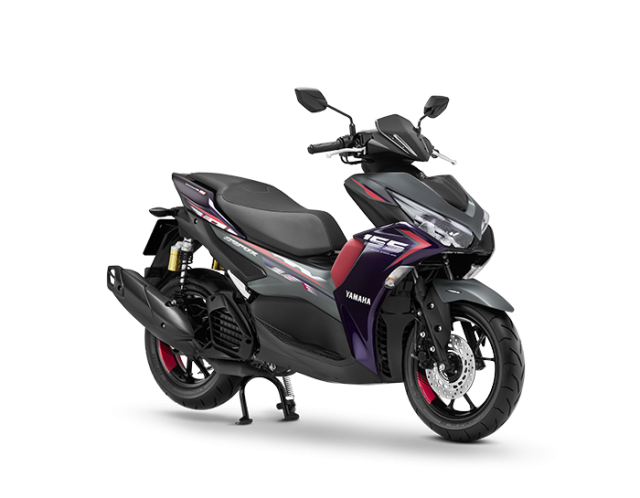 Aerox 2024 lo dien do hoa moi duoc Yamaha trau chuot den tung goc canh - 7