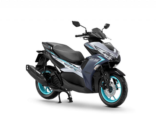 Aerox 2024 lo dien do hoa moi duoc Yamaha trau chuot den tung goc canh - 4