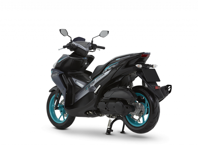 Aerox 2024 lo dien do hoa moi duoc Yamaha trau chuot den tung goc canh - 14