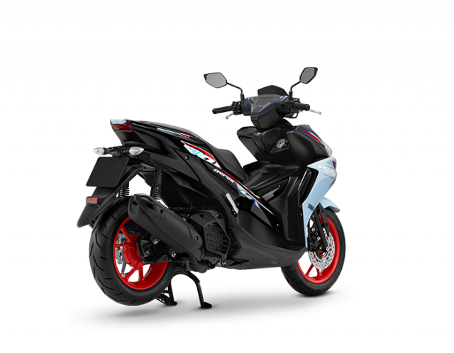 Aerox 2024 lo dien do hoa moi duoc Yamaha trau chuot den tung goc canh - 21