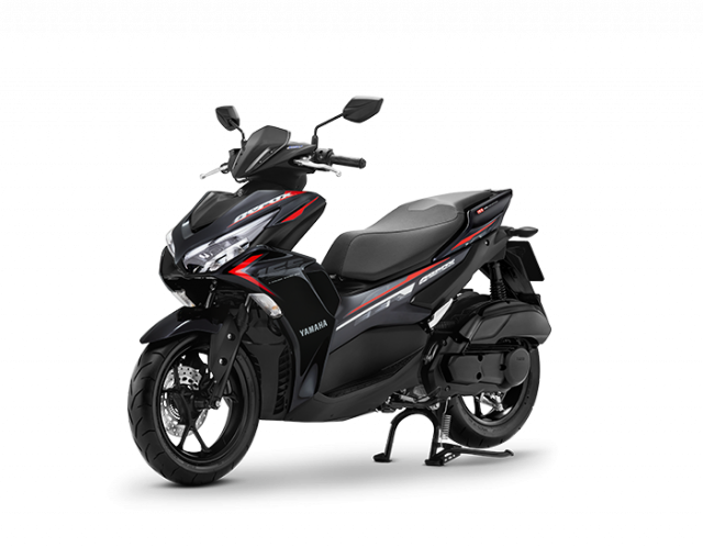 Aerox 2024 lo dien do hoa moi duoc Yamaha trau chuot den tung goc canh - 29