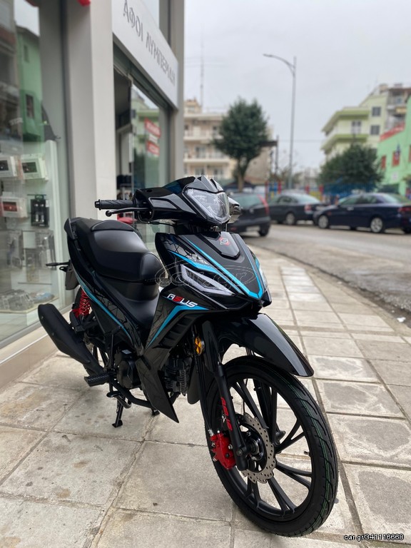 Asus 125 khuay dao thi truong xe so bang thiet ke dau Winner duoi Exciter - 9