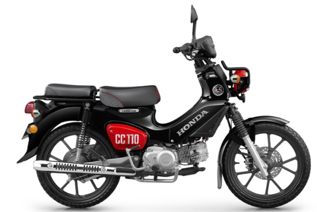 Honda Cross Cub CC 110 2024 ban gau Kumamon trinh lang - 3